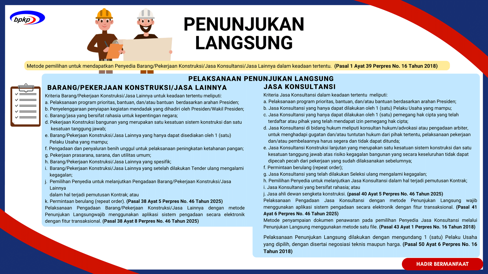 Gambar Penunjukan Langsung